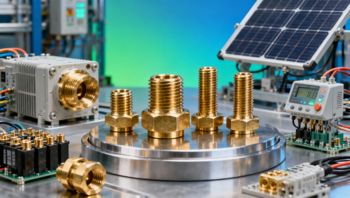 Custom brass CNC parts often fail at threads before dimensions