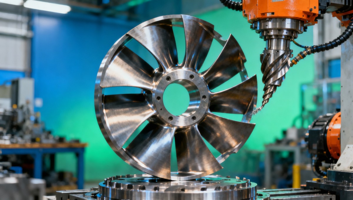 Where 5 axis CNC wins when machining aerospace impellers Where 5 axis CNC wins when machining aerospace impellers