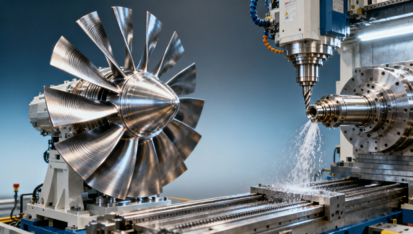 Can 5-axis CNC for aerospace impellers handle Inconel 718 without premature tool wear?