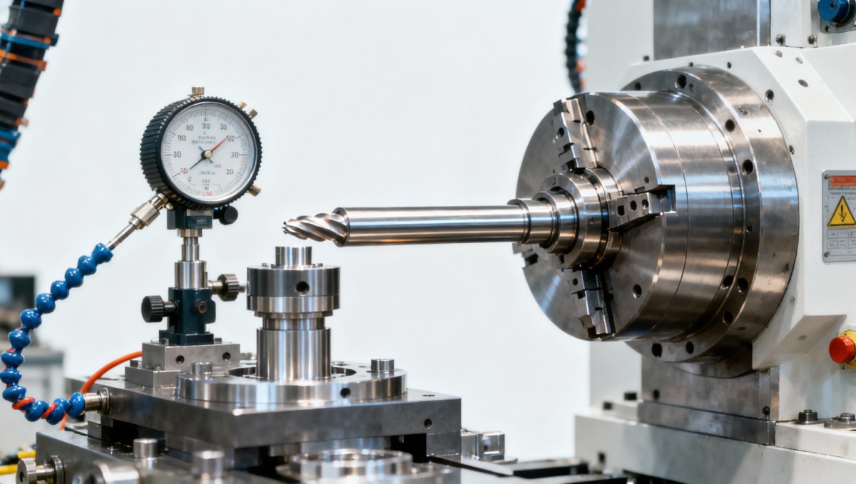 How to check CNC spindle runout before finish machining