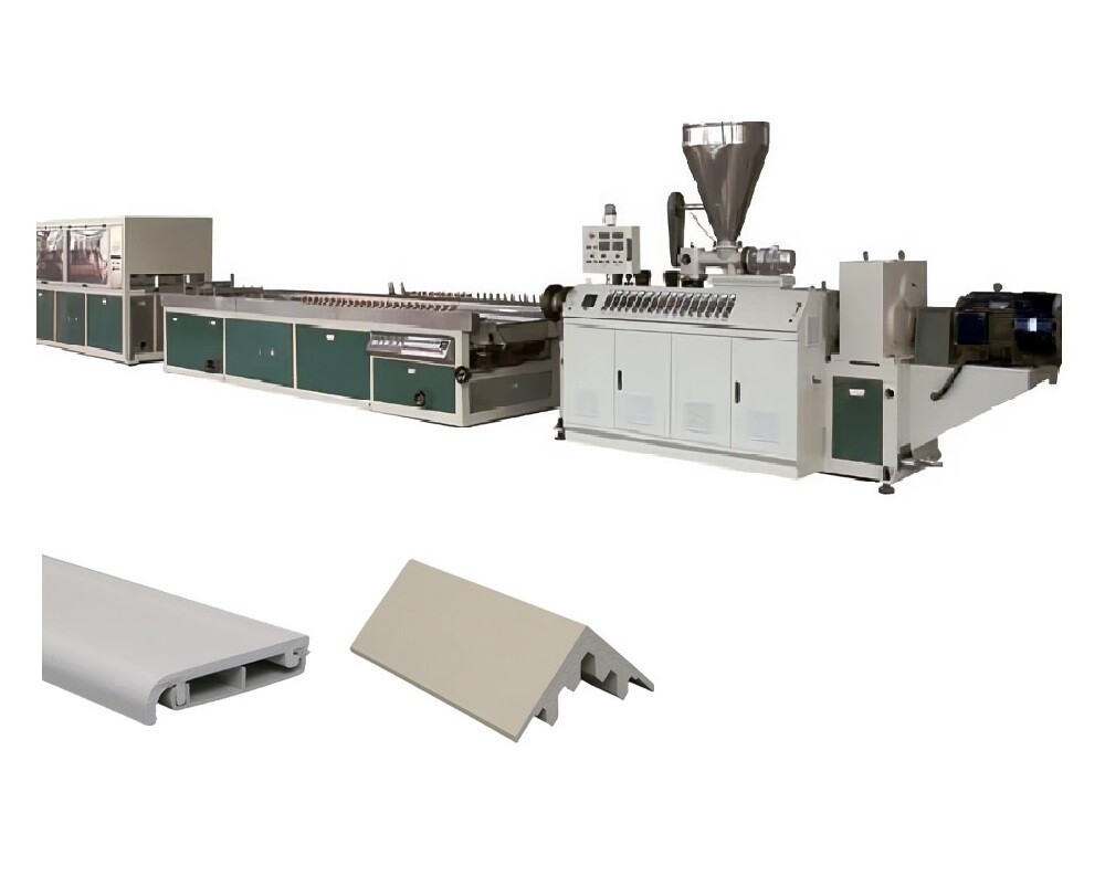 PVC Cellular Foam Profile Extrusion Line PVC Cellular Foam Profile Extrusion Line