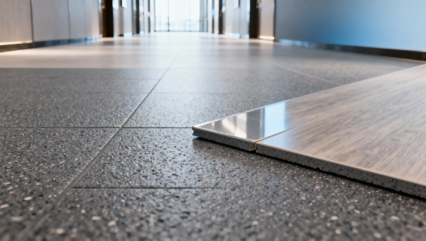 Commercial flooring that survives heavy foot traffic—and doesn’t hide wear after six months
