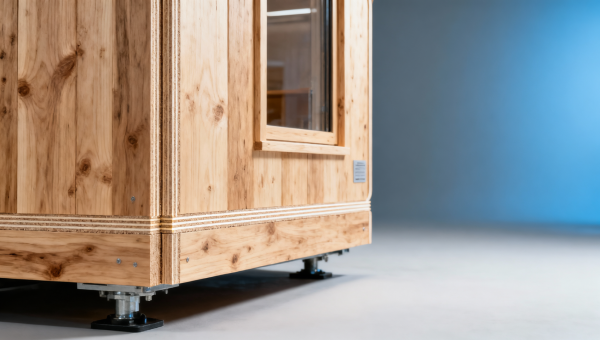 Eco-friendly cabins with FSC-certified timber may still use formaldehyde-heavy adhesives