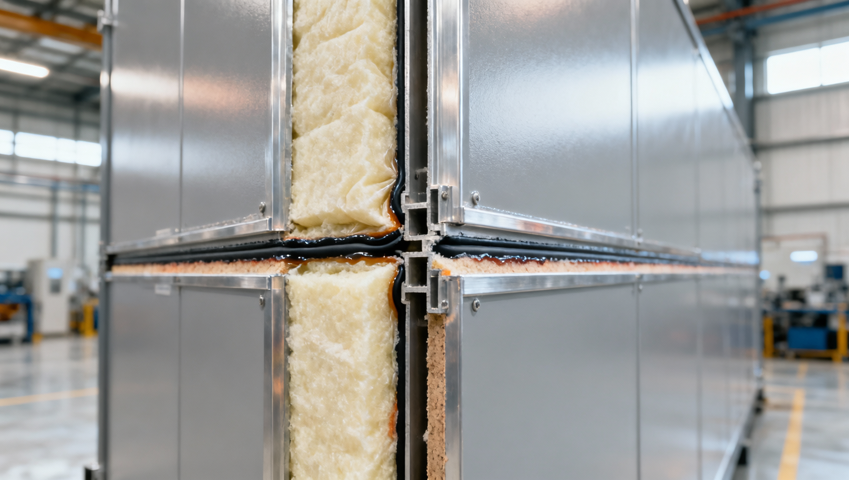 Prefab cabin thermal conductivity benchmark reveals insulation compression at panel joints — a hidden heat leak