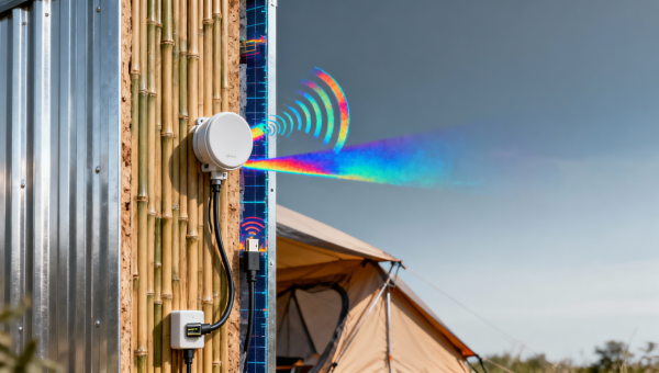 Data throughput bottlenecks in remote glamping sites—often blamed on Wi-Fi, but it’s rarely the router