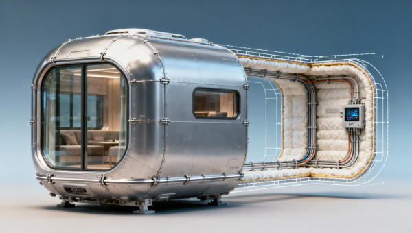 Space capsules pitched as turnkey hospitality units—what’s missing from the spec sheet?
