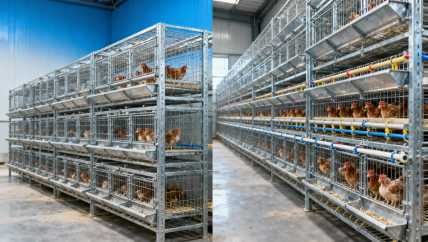 100 to 10000 layer A type manual battery cage cost gaps