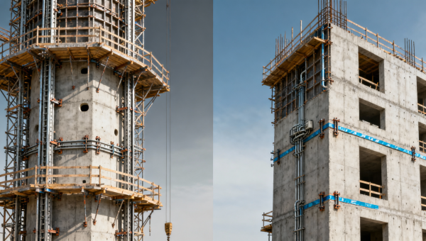 Why climbing formwork systems fail on complex core walls