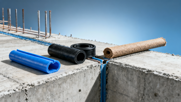Water stopper for concrete: PVC, rubber, or bentonite?