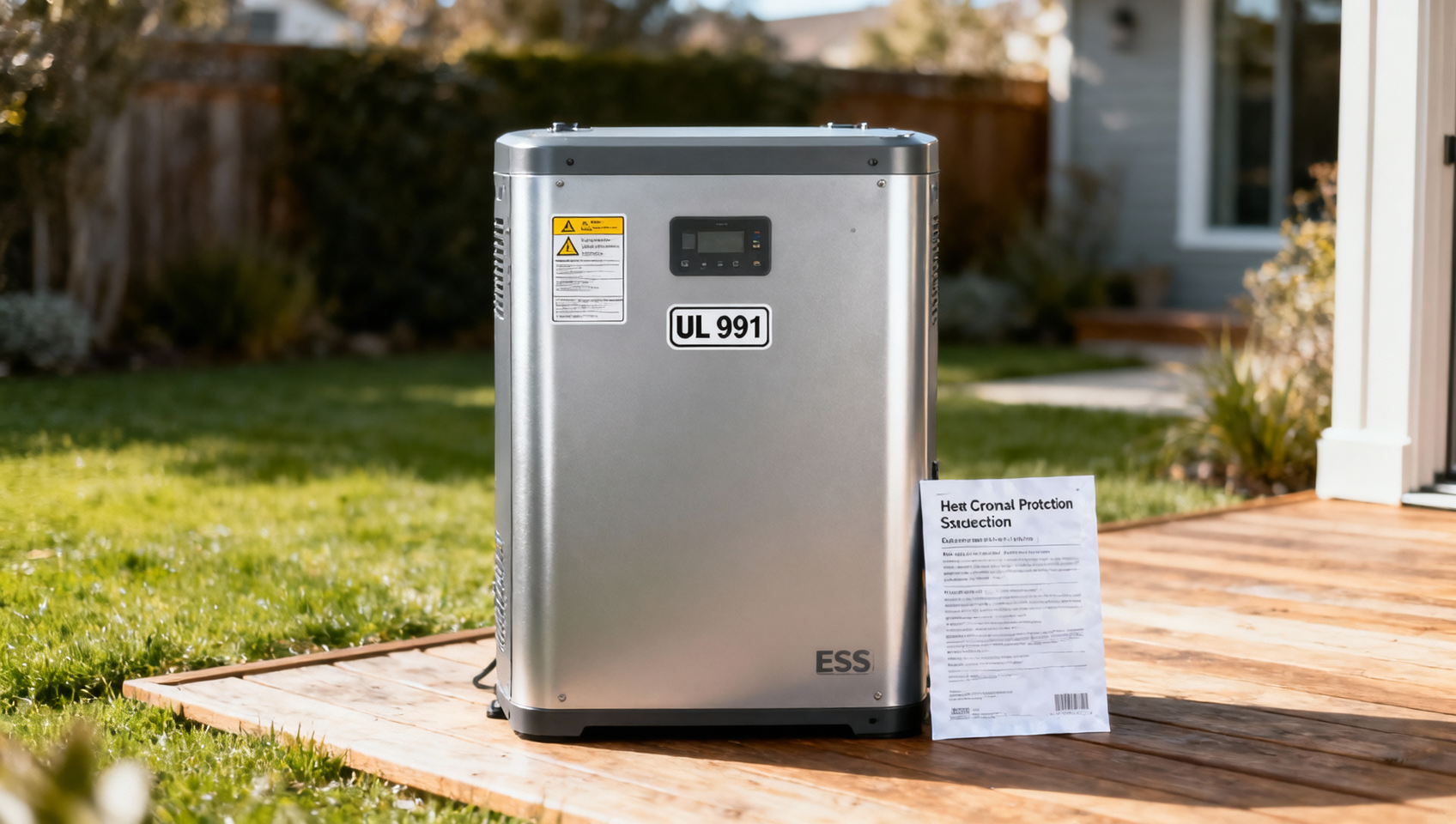 US CPSC Enforces UL 991 Labeling for Outdoor ESS from Apr 15, 2026