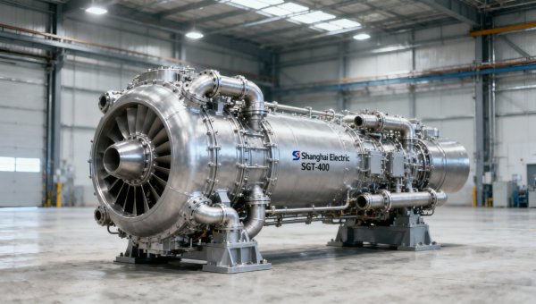 Shanghai Electric SGT-400 Gas Turbines Booked to 2028