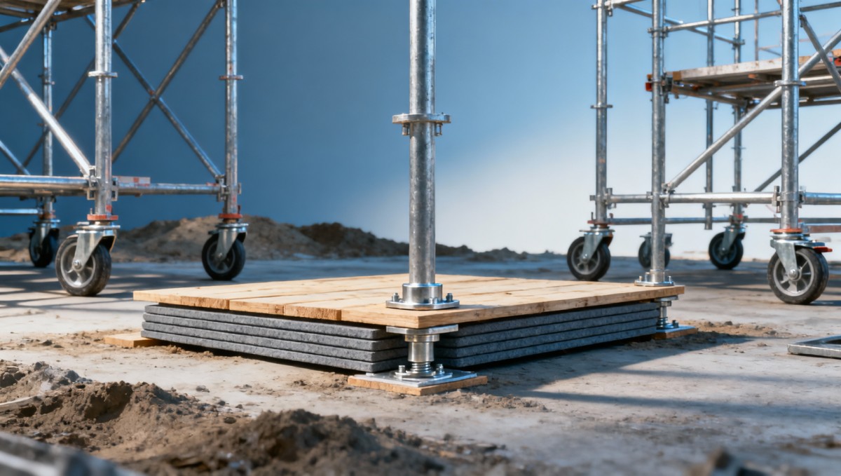 Why Scaffolding Base Plates Fail on Uneven Ground