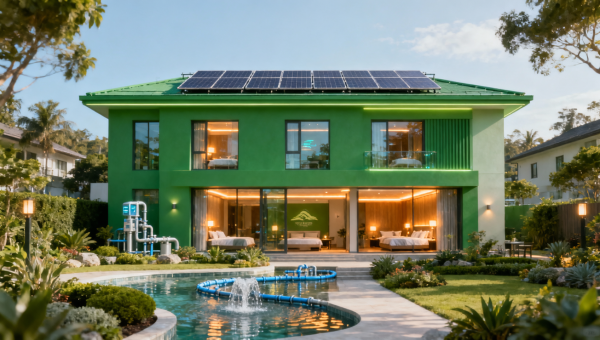 How do sustainable tourism initiatives improve hotel ROI?