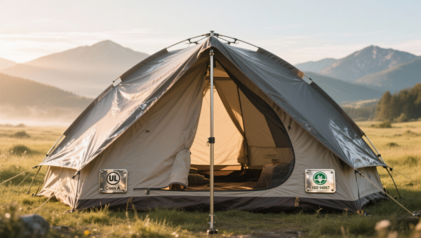 ASTM F3509-26 Enacted: Glamping Tents Require UL 2111 + Carbon Footprint Verification