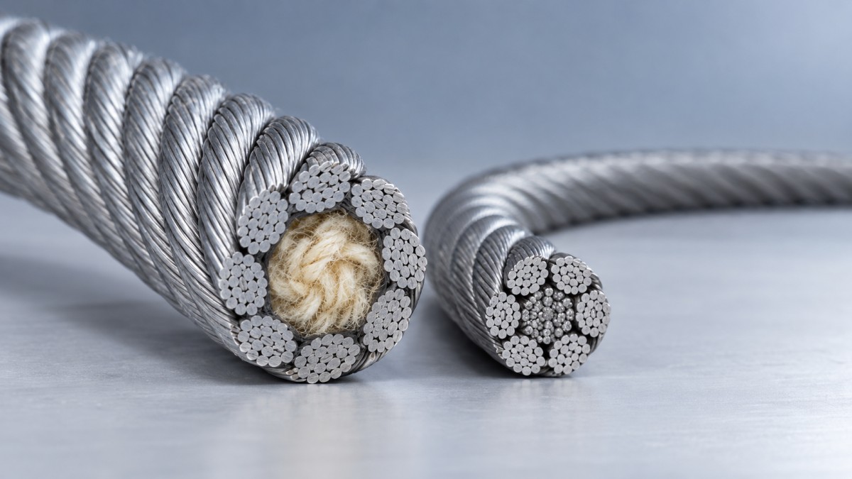 Cable de acero FC: cómo afecta el alma de fibra a la flexibilidad y los límites de temperatura