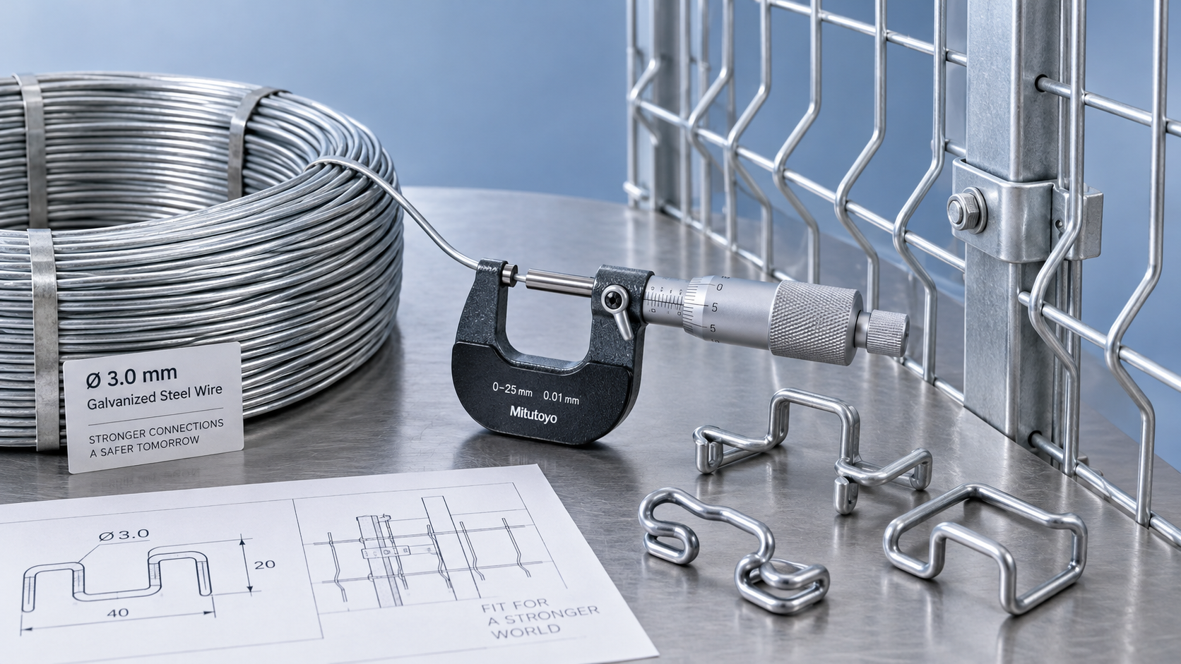 Alambre galvanizado de 3 mm para cercas: qué especificar antes de realizar un pedido al por mayor