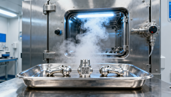 How sterilization systems impact long-term data integrity in implant traceability