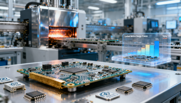 OEM consumer electronics from China: How much of the BOM cost is locked in before design freeze?