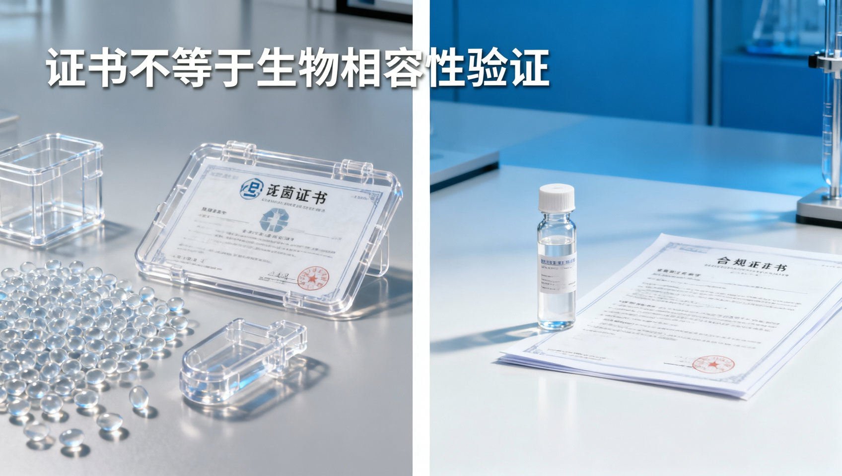 Medical grade plastic certificates do not always prove biocompatibility