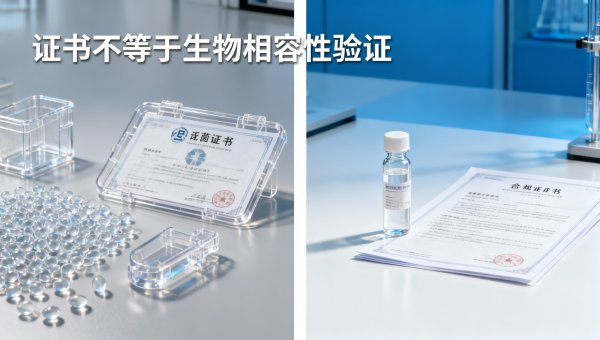 Medical grade plastic certificates do not always prove biocompatibility