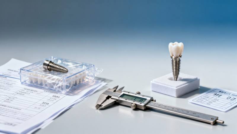 How to judge dental implant wholesale quality fast?