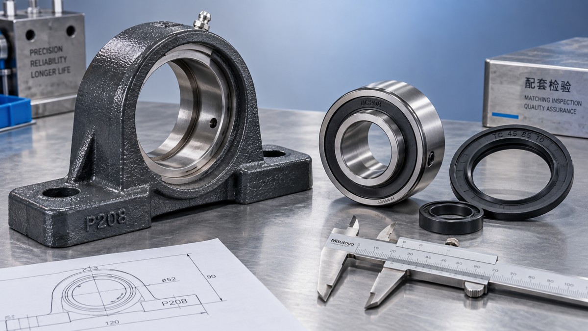 SKF FNL513A Cast Flanged Housing: Bearing and Seal Compatibility Checks Литой фланцевый корпус SKF FNL513A: проверка совместимости с подшипником и уплотнением