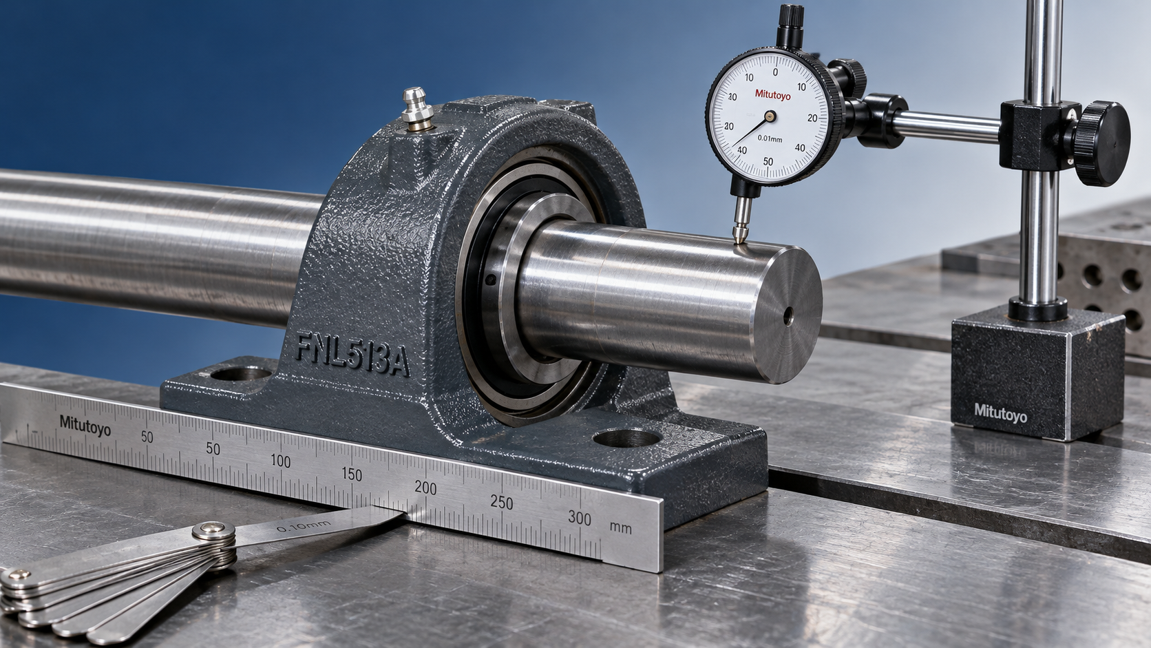 SKF FNL513A Housing Installation: Checking Mounting Faces and Alignment