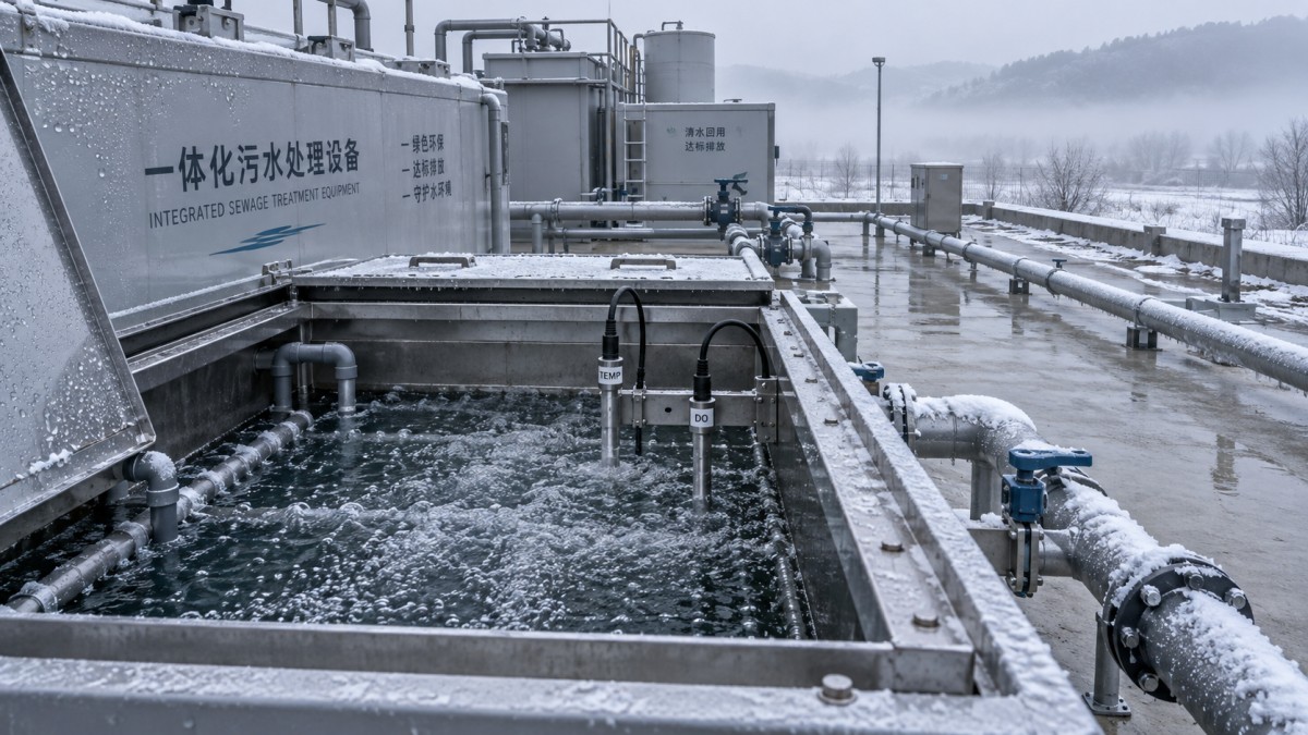 Why a modular sewage treatment plant loses nitrification in winter Почему модульная установка очистки сточных вод теряет способность к нитрификации зимой