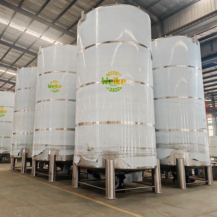 Нержавеющие стальные резервуары для хранения пищевого масла