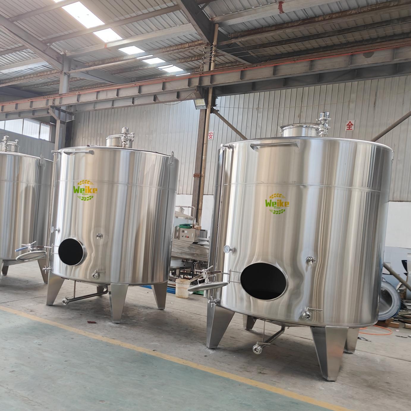 Нержавеющие стальные резервуары для хранения вина на продажу