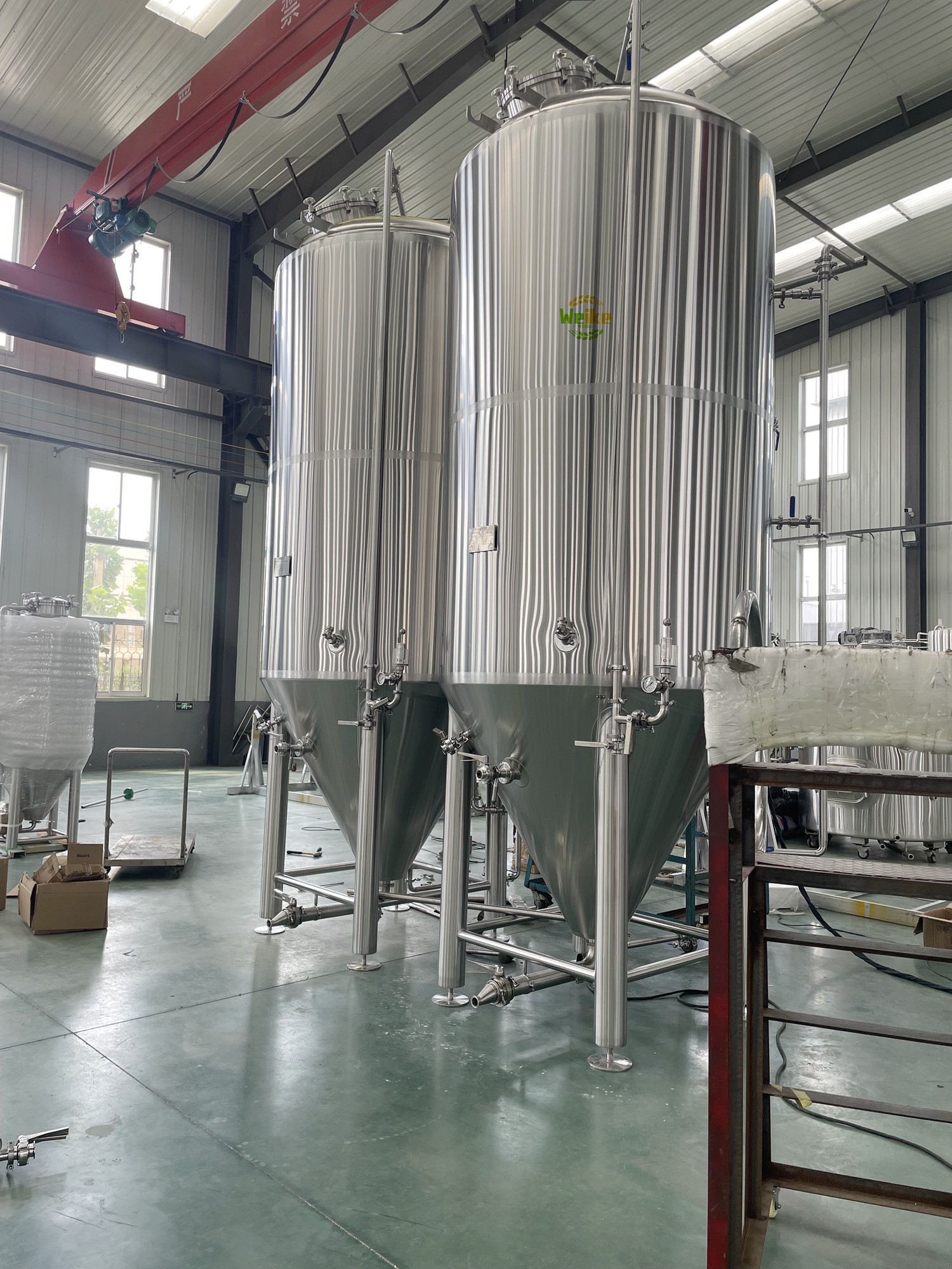 промышленные пивные ферментационные танки