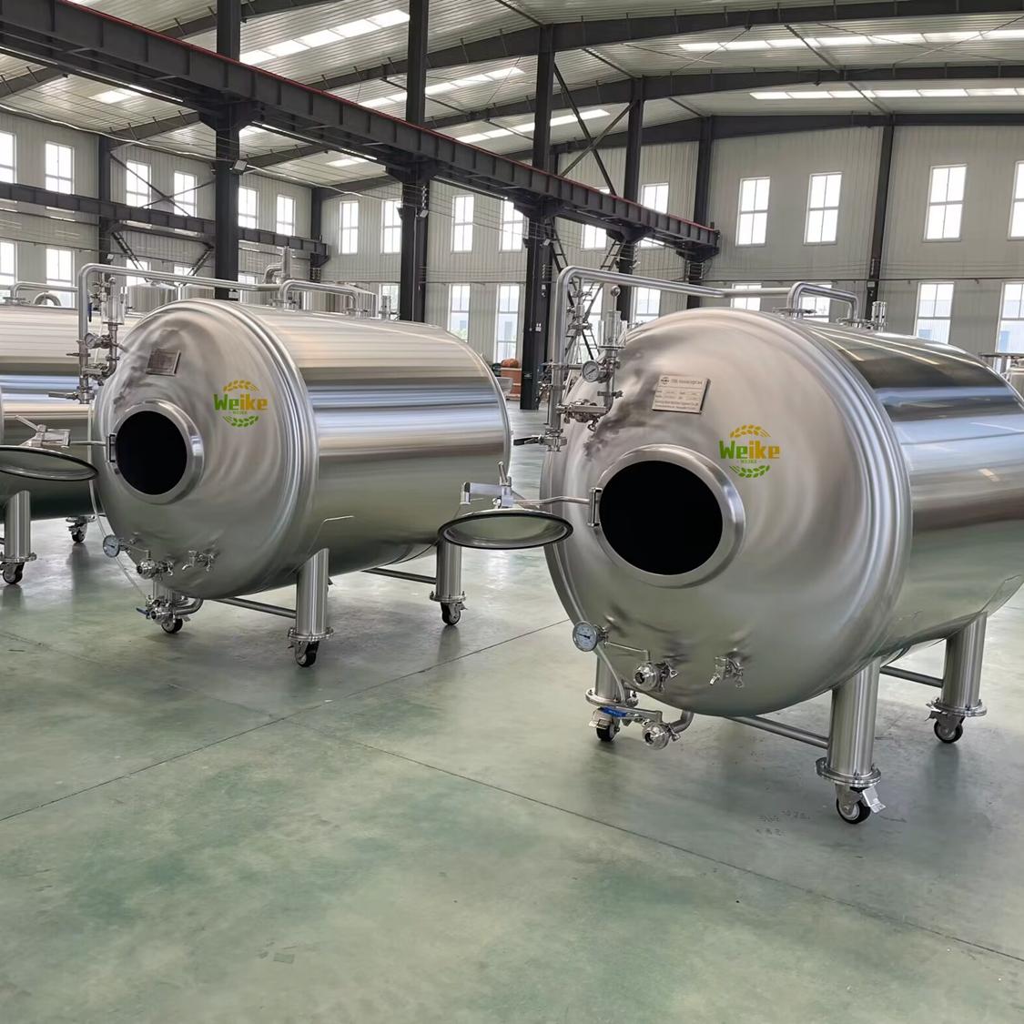 1000L горизонтальный танк светлого пива