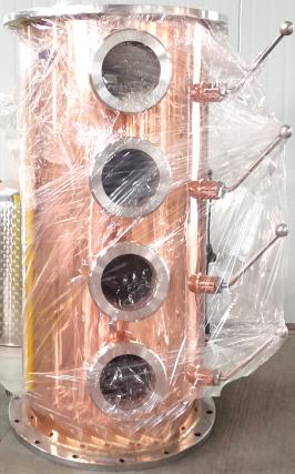 500-литровый рефлюксный аппарат для перегонки спирта для производства водки и джина