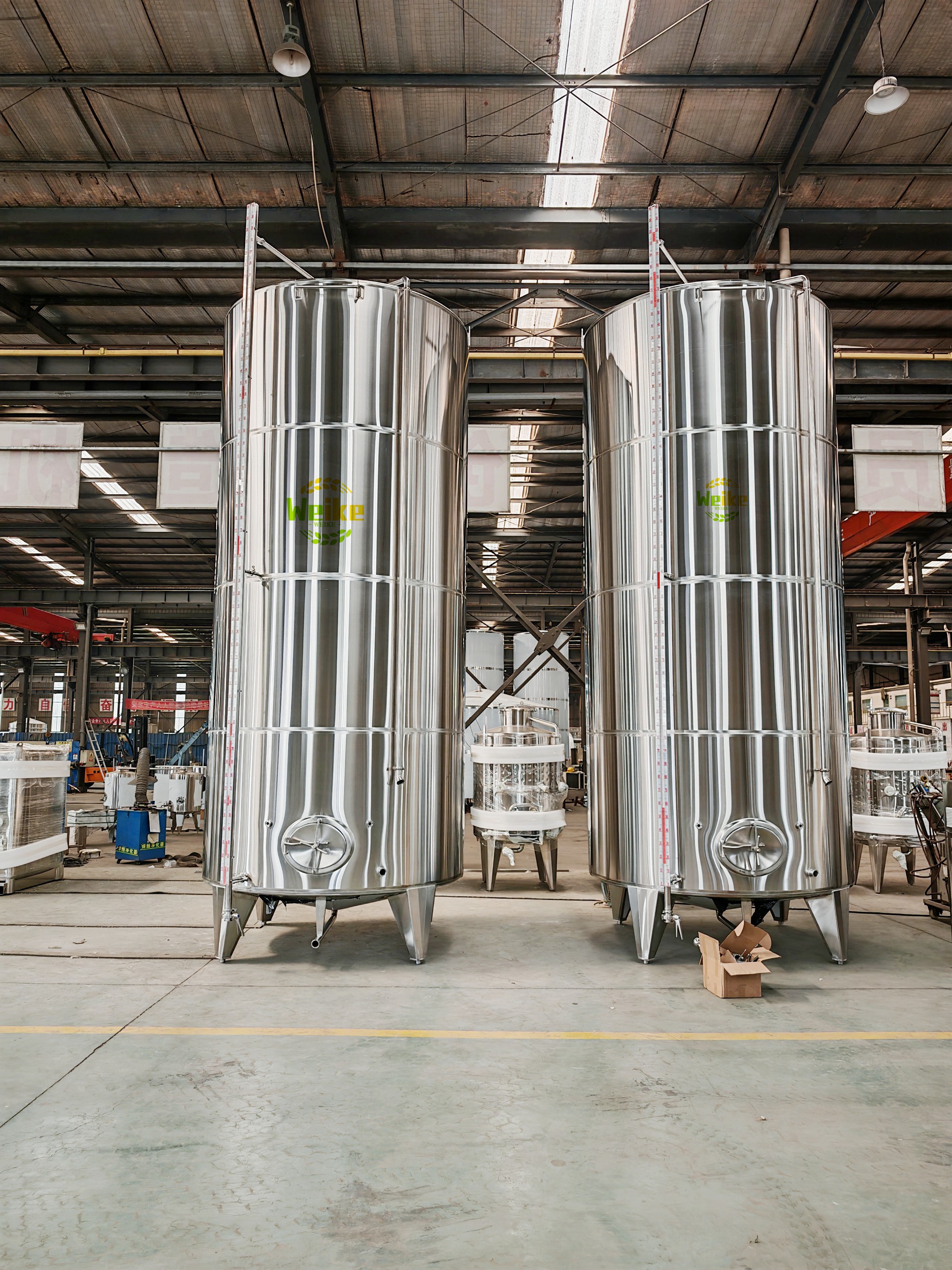 Нержавеющие резервуары для хранения рапсового масла