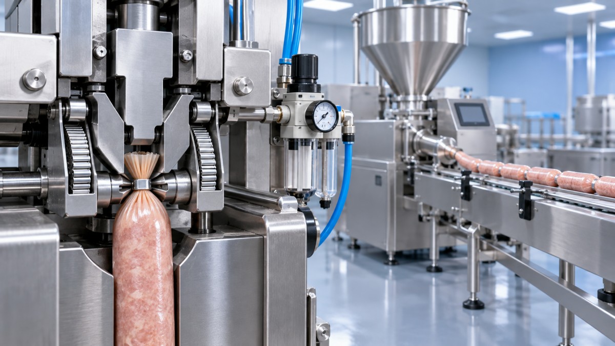 ¿Por qué se atasca una clipadora de salchichas? Causas comunes y soluciones de producción