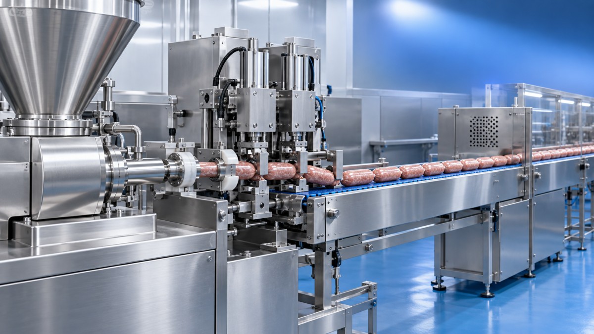 Integrating a Sausage Clipper with Filling and Linking Equipment Integración de una clipadora de embutidos con equipos de llenado y enlace