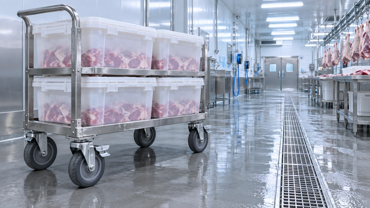 Load Ratings and Wheel Design: Meat Trolley Safety for Heavy Batches Capacidades de carga y diseño de ruedas: seguridad del carro para carne en lotes pesados