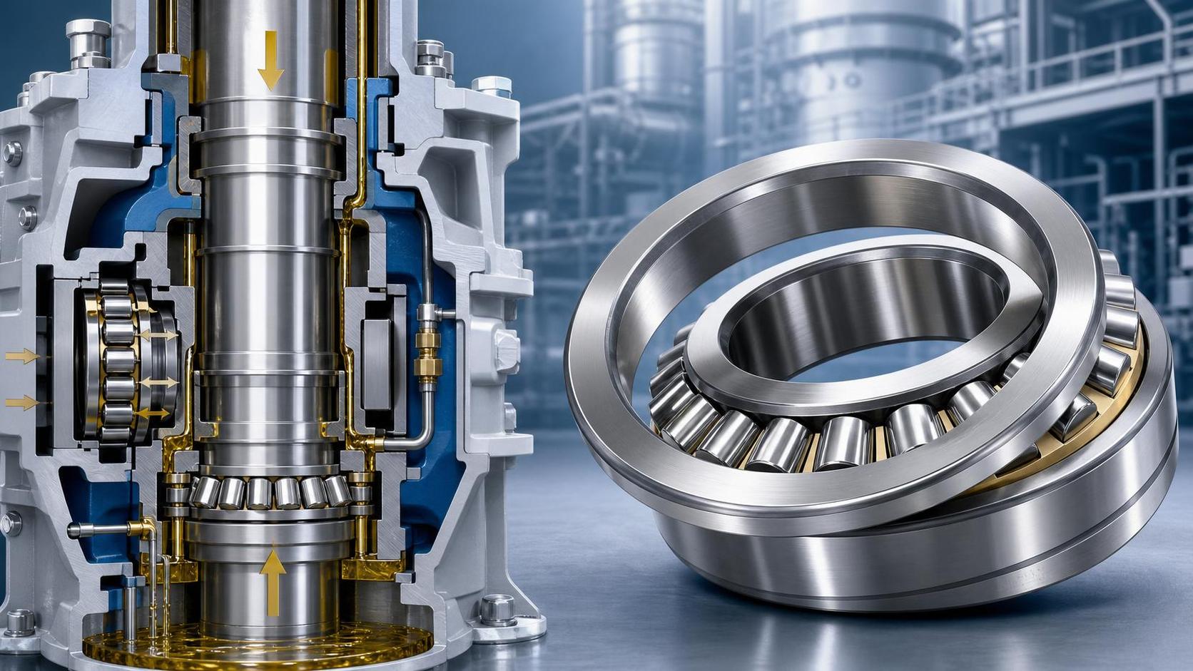 Руководство по применению упорного сферического роликового подшипника SKF 29320E Руководство по применению упорного сферического роликового подшипника SKF 29320E