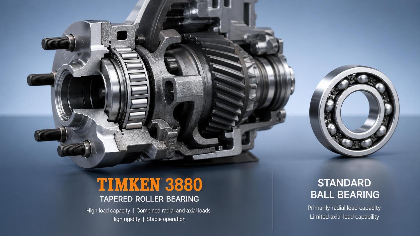 Когда TIMKEN 3880 лучше, чем шариковый подшипник