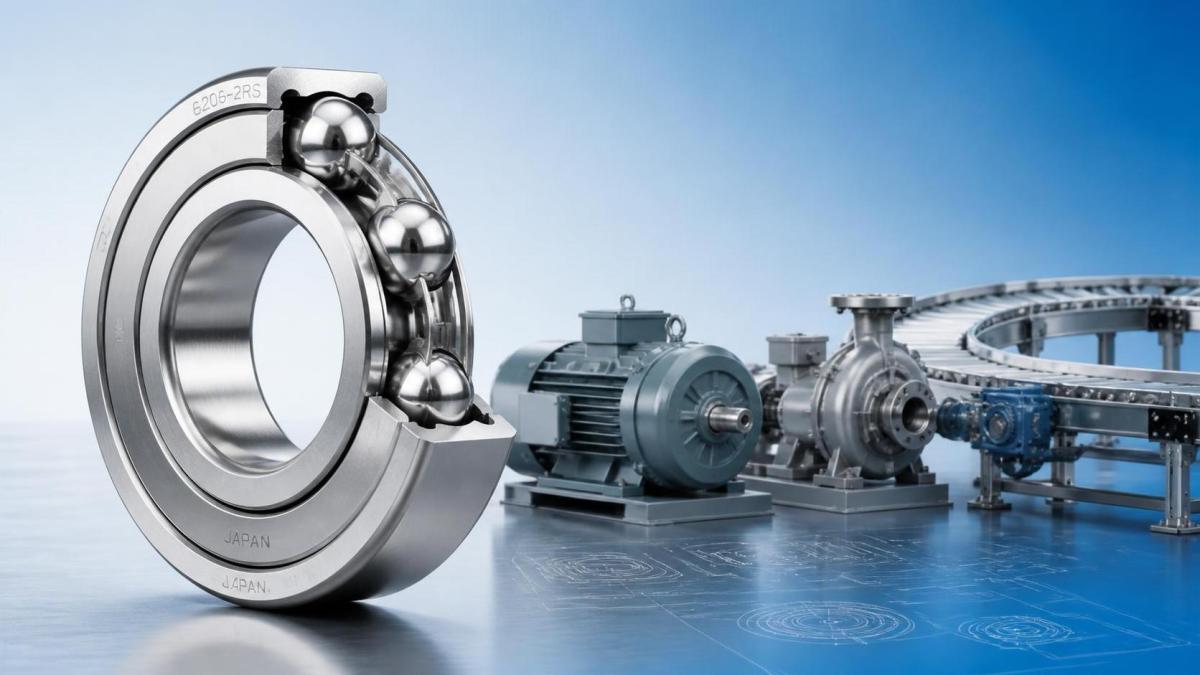 What Is a Deep Groove Ball Bearing? Что такое радиальный шарикоподшипник?
