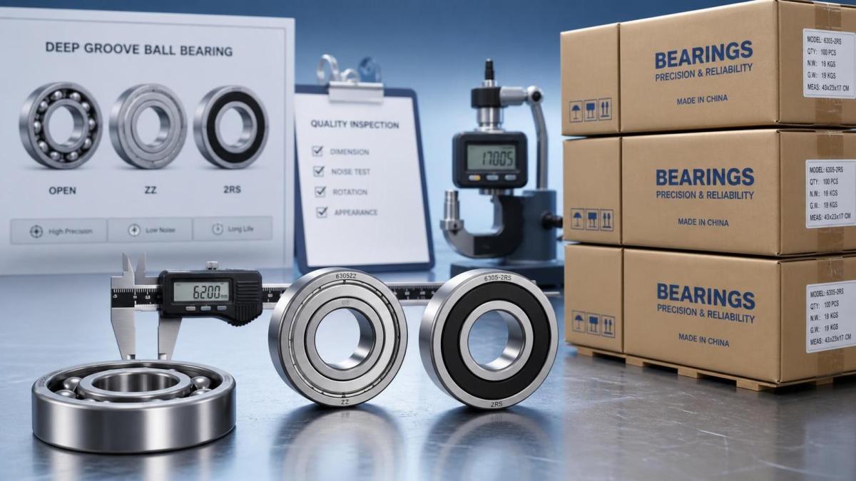 How to Find a Deep Groove Ball Bearing Supplier Как найти поставщика радиальных шарикоподшипников