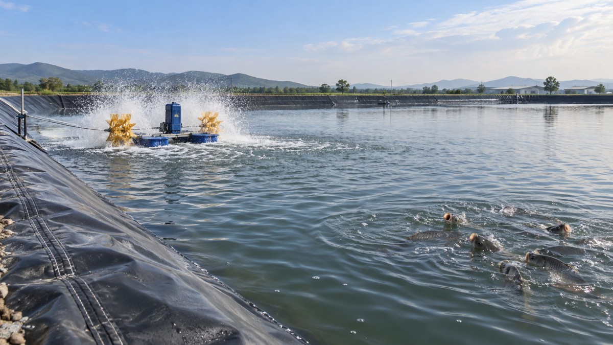 Why fish still gasp at the surface with a fish farming aerator Por qué los peces siguen boqueando en la superficie aunque haya un aireador para piscicultura