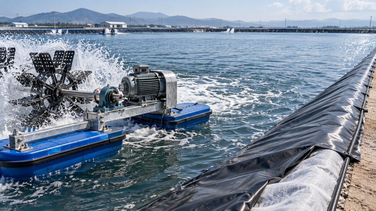 Which aquaculture aerator components need saltwater protection? ¿Qué componentes de los aireadores para acuicultura necesitan protección contra el agua salada?