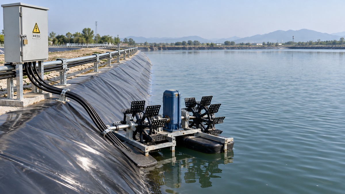 Cómo comprobar la seguridad eléctrica antes de poner en marcha un aireador para acuicultura