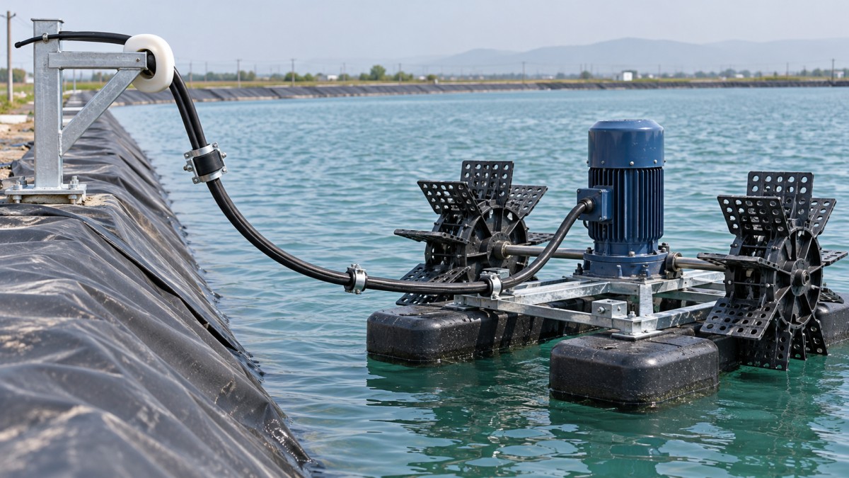Cómo proteger contra la abrasión el cable de un aireador de impulsor