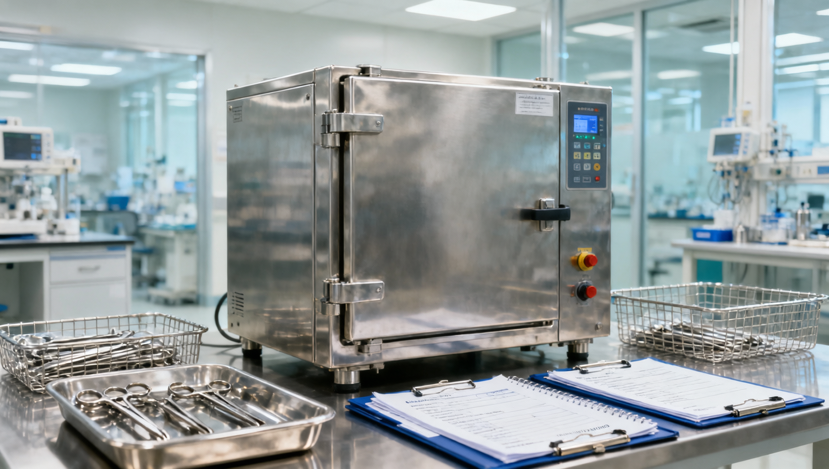 Regulatory compliance checklist for sterilization equipment