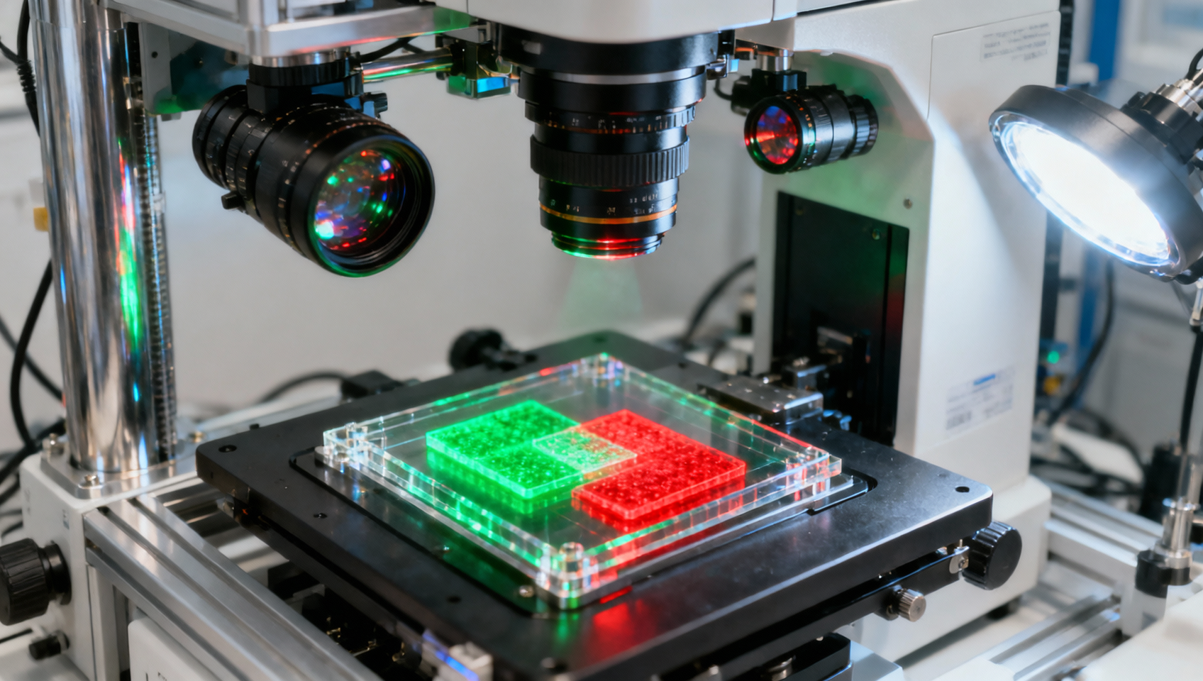 Fluorescence imaging signal to noise ratio is often lost in setup