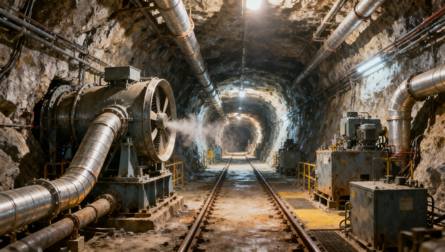 Underground Mining Ventilation Problems That Slow Output