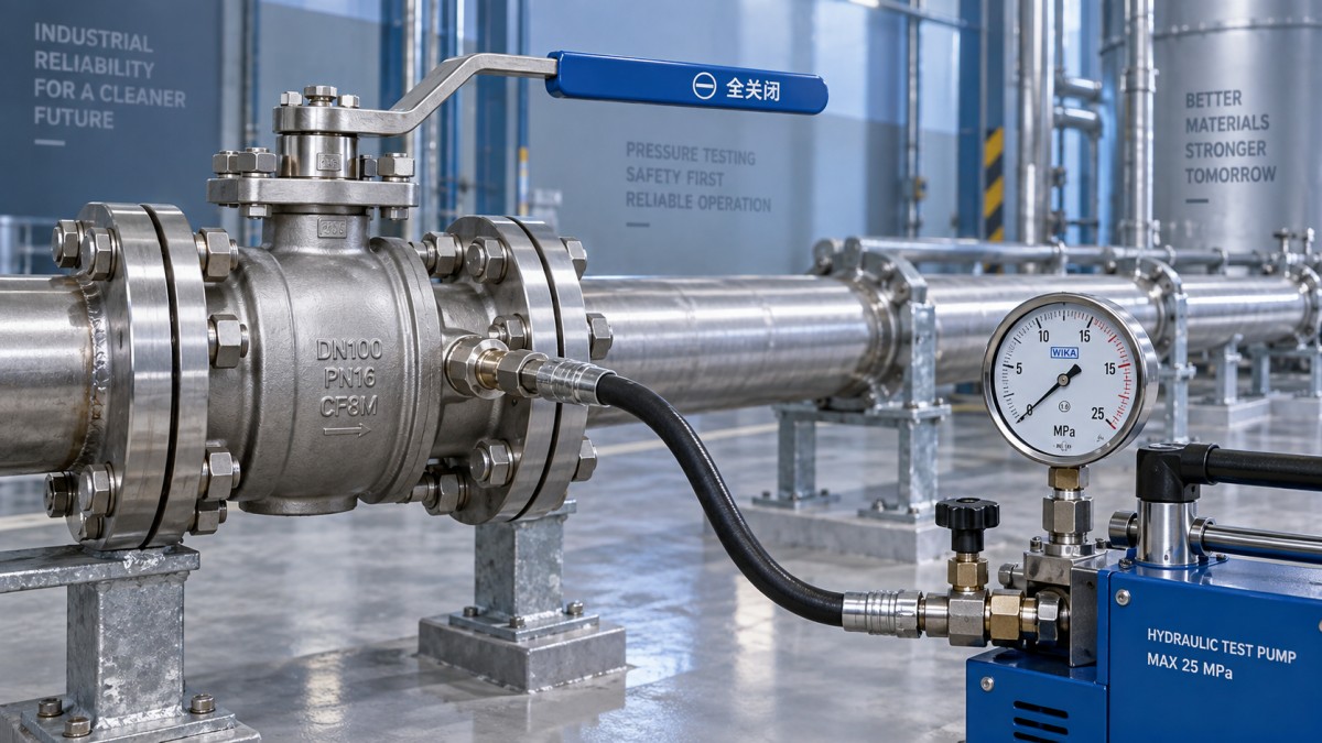 Pressure Testing Ball Valves Before Commissioning: Key Quality Checks Испытание шаровых кранов давлением перед вводом в эксплуатацию: ключевые проверки качества