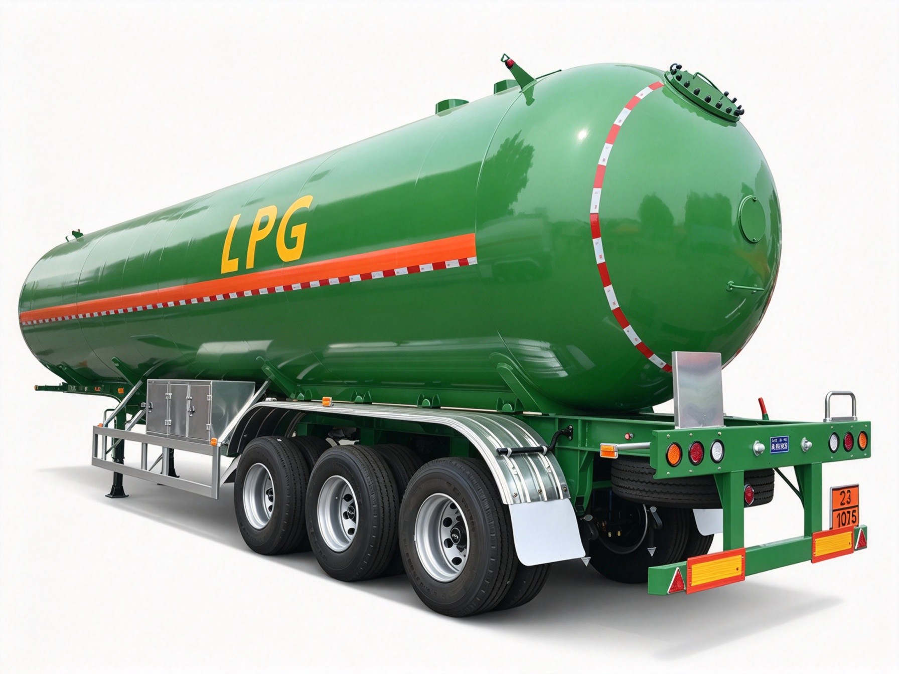 Полуприцеп-цистерна для перевозки LPG (сжиженного нефтяного газа)